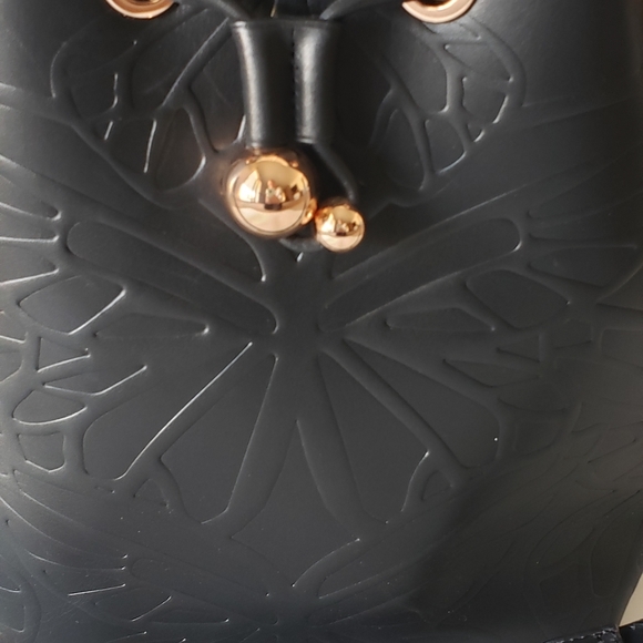 Sophia Webster Black Butterfly Leather Handbag - Picture 9 of 10